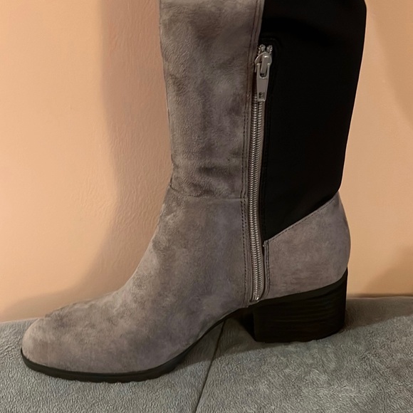 Charles David Faux Suede Boots - Picture 2 of 6